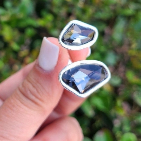 ALULAS • Boho ring with smoked gray crystal - Picture 8 of 8